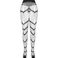 Passion Eco Collection Bodystocking S006 Black