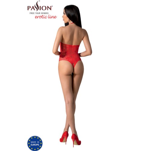 Passion - Bodystocking Rojo Talla Única