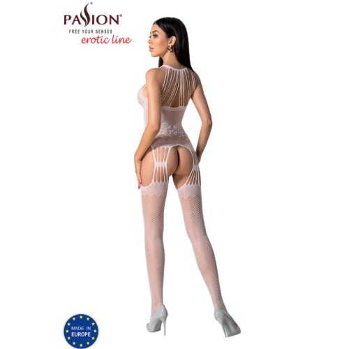 Passion White Bodystocking One Size for Seduction
