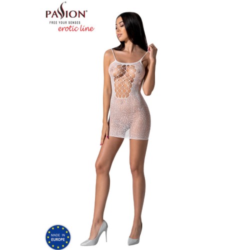 Passion Bs096 Bodystocking Blanco Talla única