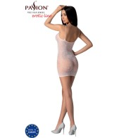 Passion Bs096 Bodystocking Blanco Talla única