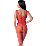 Passion Bodystocking Red - One Size Sensual Wear