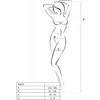 Passion Bodystocking Red - One Size Sensual Wear