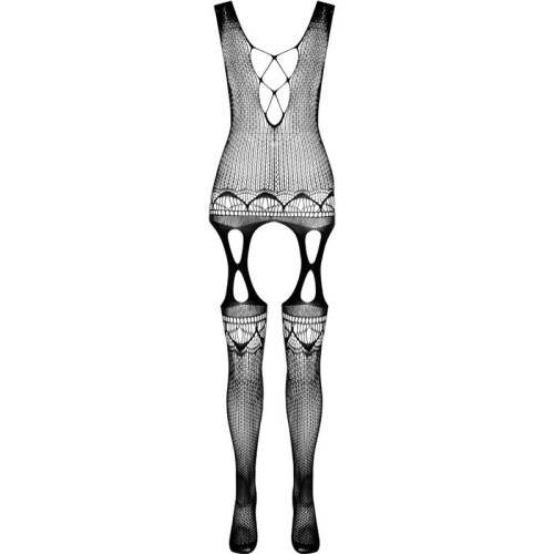 Passion Bs099 Bodystocking Black One Size - Sensual Lingerie