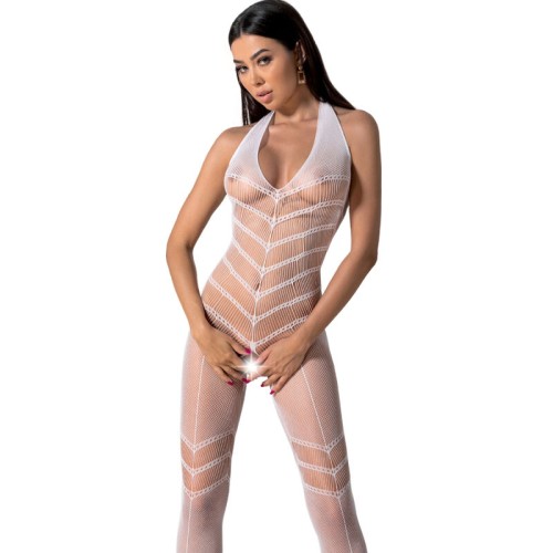 Passion Bodystocking Blanco Talla Única