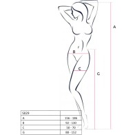 Passion S029 White Stockings | Elegant Seduction