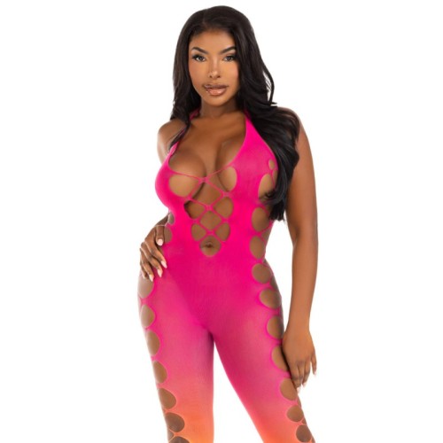 Ombre Ankle Bodystocking for Summer Vibes