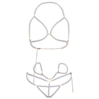 Leg Avenue Pearl Lingerie Set - Daring and Romantic