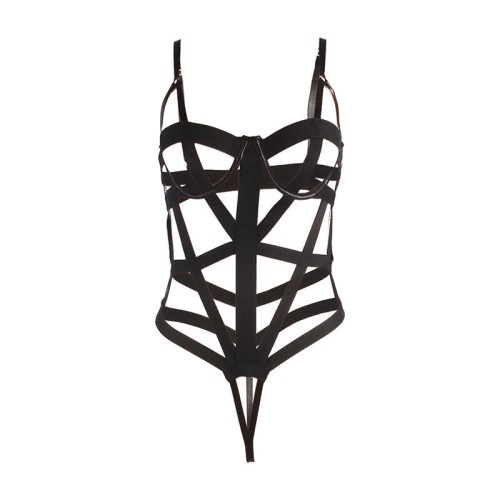 Body Sexy Subblime con Cortes Estratégicos para Confianza