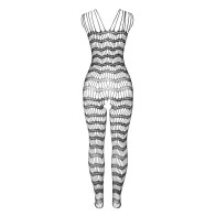 Subblime - Bodystocking Crotchless De Rejilla para la Máxima Seducción