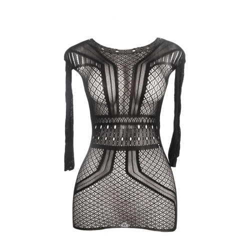 Subblime - 951931 Vestido De Rejilla Corto Con Espalda Descubierta Talla ún