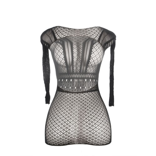 Subblime - 951931 Vestido De Rejilla Corto Con Espalda Descubierta Talla ún