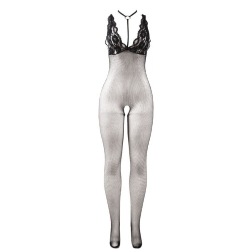 Subblime - Bodystocking Crotchless De Rejilla Transparente - Seducción Definitiva