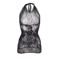 Subblime - 952075 Vestido Corto De Rejilla Con Espalda Descubierta Y Detall