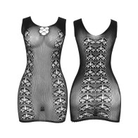 Subblime Mesh Body Dress in Black
