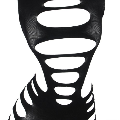 Sublime Black Mesh Dress for Stunning Appeal