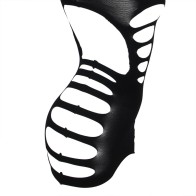 Sublime Black Mesh Dress for Stunning Appeal