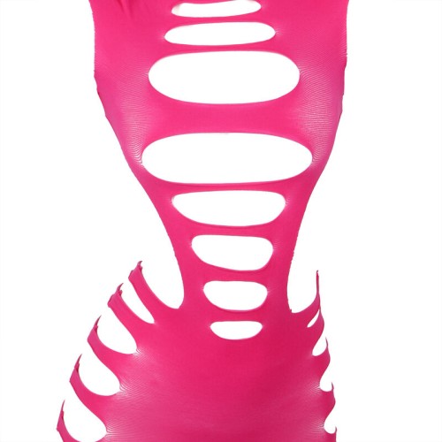 Subblime - Vestido De Rejilla Elástico Rosa