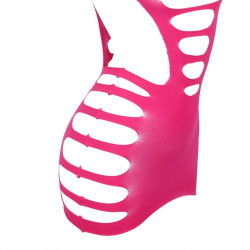 Subblime - Vestido De Rejilla Elástico Rosa