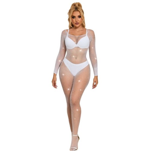 Subblime - 952396 Bodystocking with Diamonds | Elegance Elevated