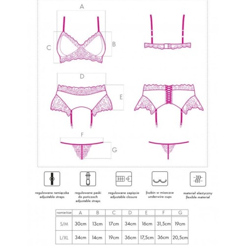 Livco Corsetti Fashion Nahir Lingerie Set for Elegance