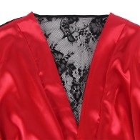 Sublime Lace Backless Nightgown for Sensual Elegance