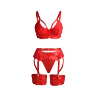 Subblime Red Bondage Set for Sensual Adventures
