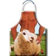 Playful Sheep Apron for Parties
