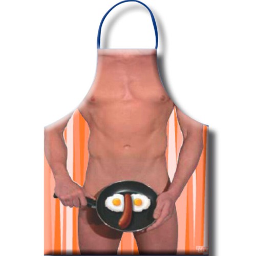 Fried Eggs Party Apron for Men
