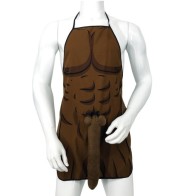 3D Male Torso Funny Apron for Bachelorette Parties