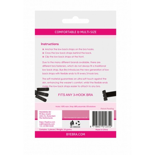 Bye Bra Backless Bra Adapter for Versatile Comfort