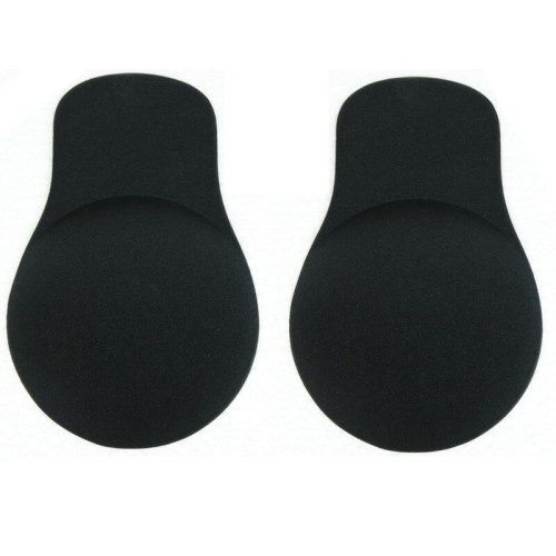 Bye-bra Elevador Pecho Push-up Tela Negro Talla XL - Soporte Invisible