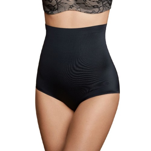 Bye-bra Seamless Panties Shaping Large Black