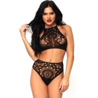 Conjunto Seductor de 2 Piezas Leg Avenue