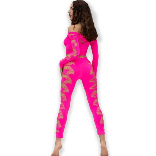 Chilirose CR 4632 Seamless Top & Pants Fuchsia