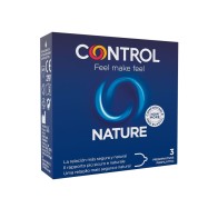 Control Nature Condoms 3 Units - Latex Safety