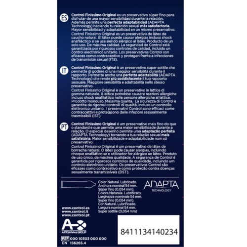 Control Finissimo Condoms Pack of 12