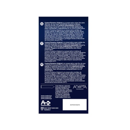 Control Finissimo Condoms 24 Units for Enhanced Sensitivity