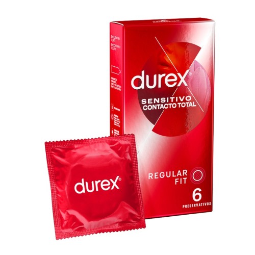 Durex Sensitive Total Contact Condoms 6 Units - Ultimate Protection