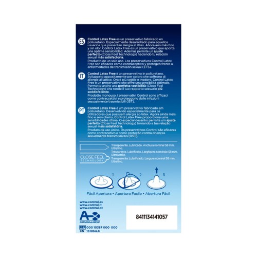 Control Latex-Free Condoms - Ultimate Protection and Comfort