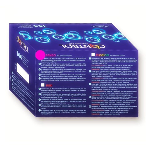 Control Adapta Senso 144 Units Condom Box