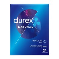 Durex Natural Plus 24 Condoms for Safe Pleasure
