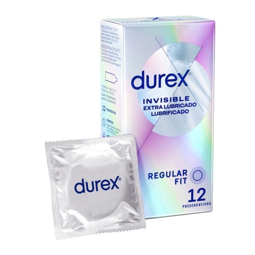 Durex Invisible Extra Lubricated Condoms - Maximum Sensitivity