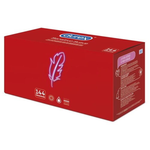 Durex Sensitivo Suave 144 Units - Ultra-Thin Safety