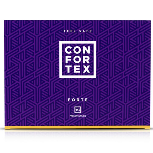 Confortex Forte 144 Pack Condoms for Safe Intimacy
