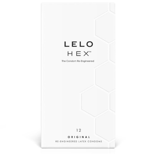 HEX Condom Box 12 Units | Enhanced Sensitivity