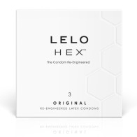 Hex Condom Box 3 pcs