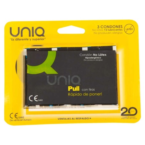 Uniq Pull Latex-Free Condoms for Safe Pleasure