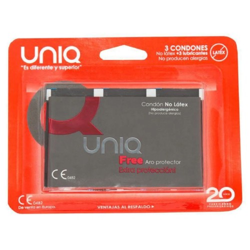 Latex-Free Uniq Condoms for Safety