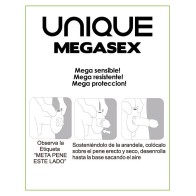 Megasex Sensitive Latex-Free Condoms - 3 Units